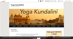 Desktop Screenshot of kundalini66.com